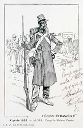 The French Foreign Legion, Maison Carrée, Algeria