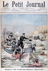 The French Linois Class Cruiser Galilee Saving French Sailors