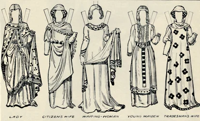 The Gallery of British Costume: What Men and Women Wore in Henry III