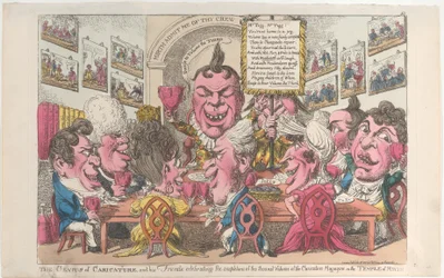 The Genius of Caricature, and His Friends, Celebrating the Completion of the Second...