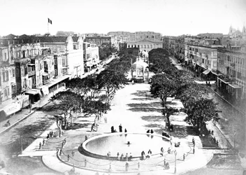 The Grand Square, Alexandria, Egypt (c. 1910s)