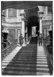 The Grand Staircase, Buckingham Palace, London