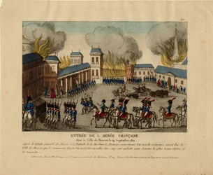 The Grande Armée Enters the City of Moscow