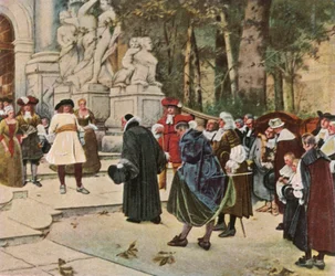 The Great Elector Receives Immigrants