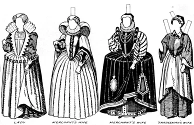 The Great Gallery of Costume: Varied Dresses Worn in the Days of Elizabeth