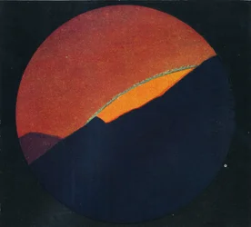 The Green Flash at Sunset, Rarest Prismatic Colour Refracted by the Atmosphere