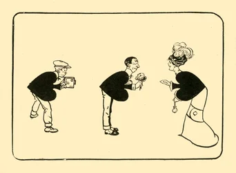The Greeting on the three of spades, 1910