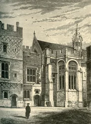 The Hall, from the Brewhouse Yard, 1911