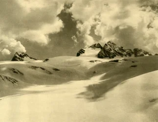 The Hallstätter Glacier, Dachstein Mountains, Upper Austria, c1935