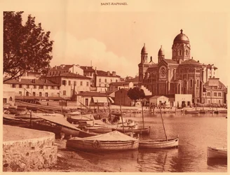 The Harbour and the Church, Saint Raphael, 1930