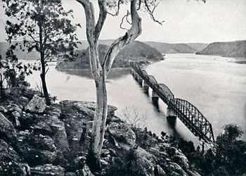 The Hawkesbury River and Bridge
