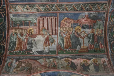 The Healing at Capernaum and other scenes from the Life of Christ