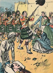 The Highlanders Entering Lucknow