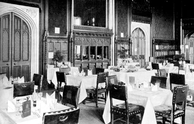 The House of Commons Dining Room, Palace of Westminster, London