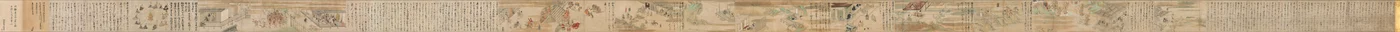 The Illustrated Miraculous Origins of the Yuzu Nenbutsu School Yuzu Nenbutsu Engi Emaki, 1300s