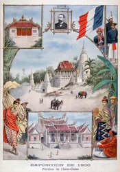 The Indochina Pavilion at the Universal Exhibition of 1900, Paris
