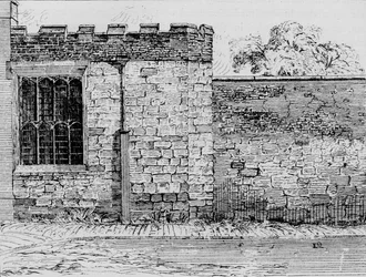 The Jerusalem Chamber at the West End of Westminster Abbey