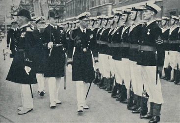 The King Opening The Navy Week at Portsmouth, c1935-1937