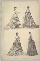 The Latest French Fashions from The Queen, The Lady