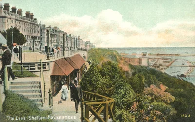 The Leas Shelter, Folkestone, 1900s