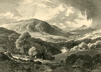 The Lledr Valley, 1898