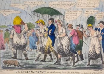 The Loyal Duckling, or Returning from the Review, 1800