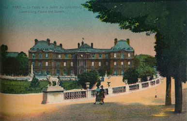 The Luxembourg Palace and the Jardin du Luxembourg, Paris