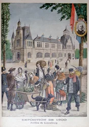 The Luxembourg pavilion at the Universal Exhibition of 1900, Paris