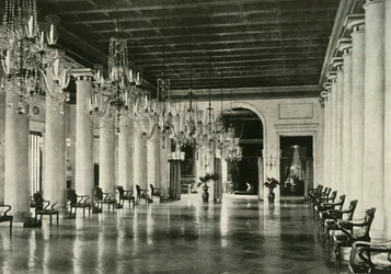 The Marble Hall, Government House, 1925