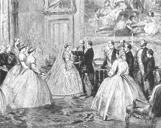 The Marriage of Princess Alice with Prince Louis of Hesse, 1862