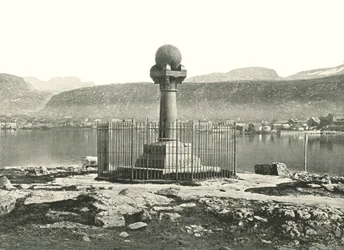 The Meridian Column, Hammerfest, Norway, 1895