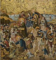 The Miracle of the Five Loaves and Two Fishes, c. 1500