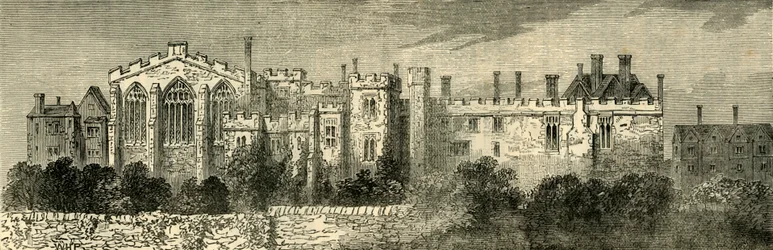 The Monastery of St. John of Jerusalem, Clerkenwell - General View from the South-East