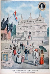 The Netherlands Indies pavilion at the Universal Exhibition of 1900, Paris