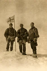 The Northern Party at the South Magnetic Pole, 17 January 1909