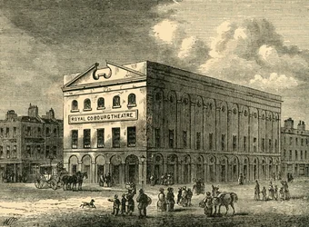 The Old Coburg Theatre in 1820