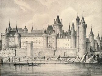 The Old Louvre in 1670