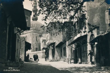 The Old Town of Rhodes, Greece, 1936