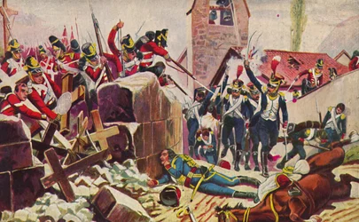 The Ox and Bucks Light Infantry, The Battle in the Churchyard at Vimiero
