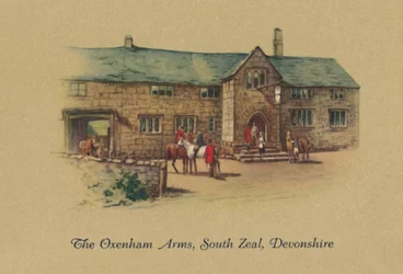 The Oxenham Arms, South Zeal, Devonshire