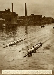 The Oxford and Cambridge Boat Race, London