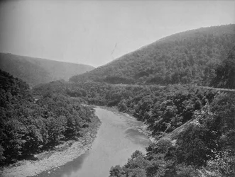 The Packsaddle, Allegheny Mountains, Pa., c1897