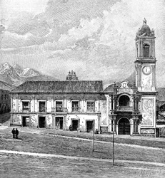The Palace of Congress, La Paz, Bolivia, 1895