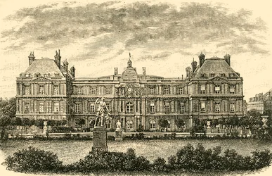 The Palais De Luxembourg, Paris, 1890