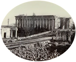 The Peter and Paul Cathedral in Sevastopol after the Crimean War, Crimea, late 1850s