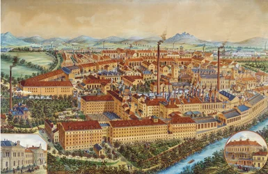 The Pilsner Urquell Brewery in Pilsen