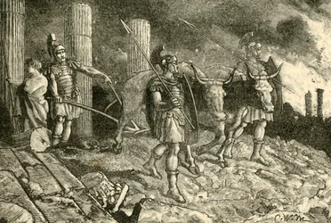 The Plough Driven Over the Site of Carthage, 1890