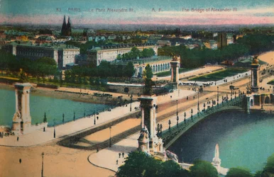 The Pont Alexandre III, Paris