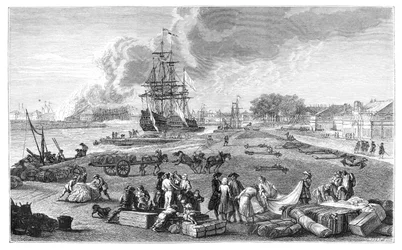 The Port Of Rochefort, 1885