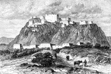 The Potala Palace in Lhasa, Tibet
